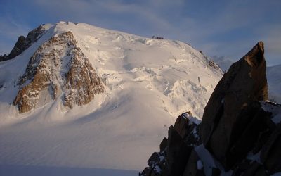 Mauro e Matteo al Mont Blanc du Tacul