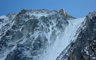 Droites parete N – via Richard Cranium Memorial