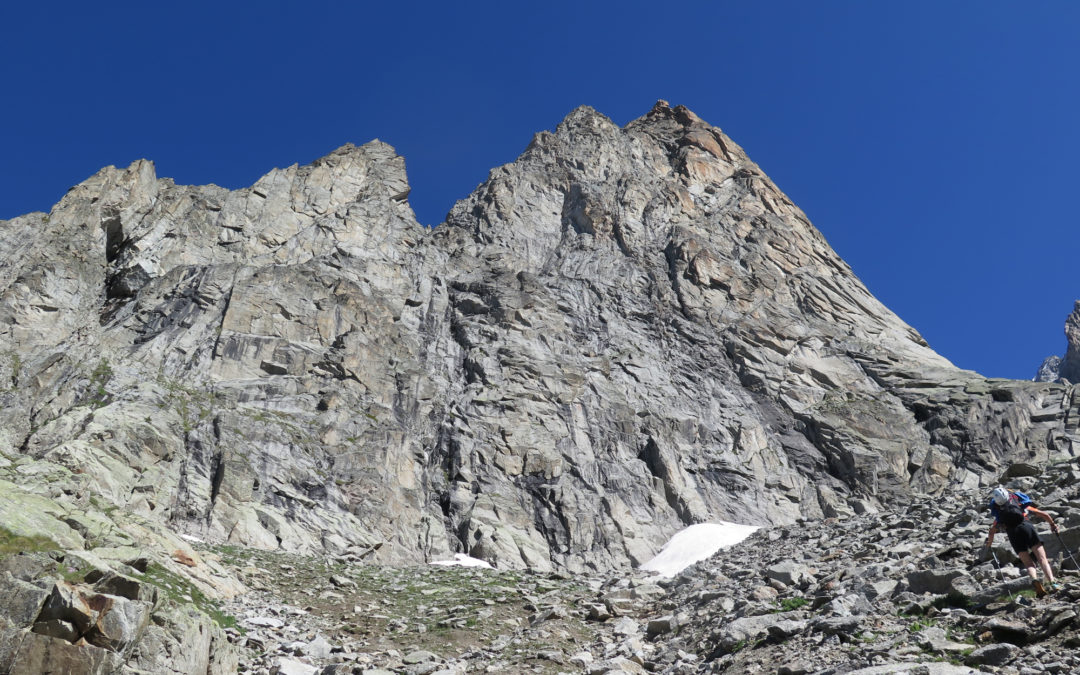 Aiguille Croux – via Bertone Zappelli